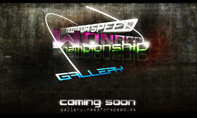 Needforspeed.sk Wonder Championship
Takze, ospravedlnte ma, ze pisem bez diakritiky ale ako iste viete, inac sa neda :(

Toto je uvodny obrazok do sutaze gallery.needsorspeed.sk, Need for Speed Wonder Championship.
Ti ktori ste tu dlhsie urcite viete o co sa jedna, ti ktori o tom nevedia sa coskoro dozvedia viac.


V komentaroch ocakavam, ze navrhnete par veci na pomoc:
1. Cena pre vitaza (rozpocet - 20â‚¬)
2. Hry
3. Typy kol (C1, C2, vlastny vinyl v photoshope atd...)

Dakujem za pozornost ;)
