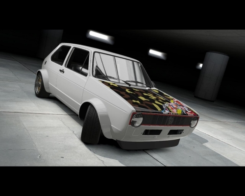 Volkswagen Golf Mk1 
SHIT DAMN
