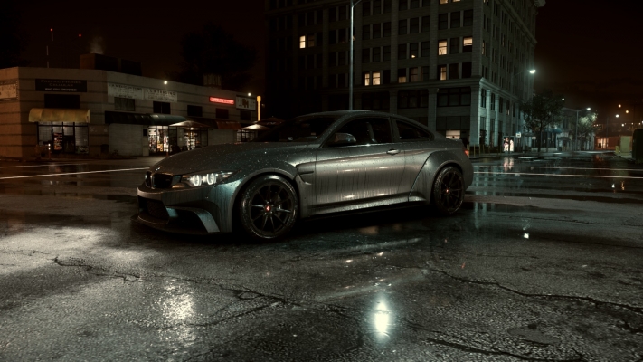 BMW M4
Jde spíš o ukázku jak pěkně dokáže hra vypadat pod tou odpornou chromatickou aberací, ne o tuning. 
Keywords: M4