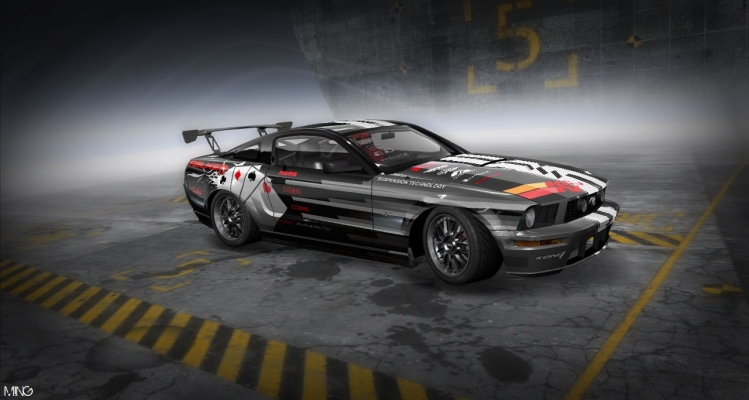 Ford Mustang
Tak?? m????j Drift projekt. T??mi kartami som chcel nazna????i?? ??e jedn??m s hlavn??chsponzorov je Full Tilt Poker ale ke??????e tak?? sponzor v hre nie je a cez Photoshop robi?? neviem tak aspo???? takto.
