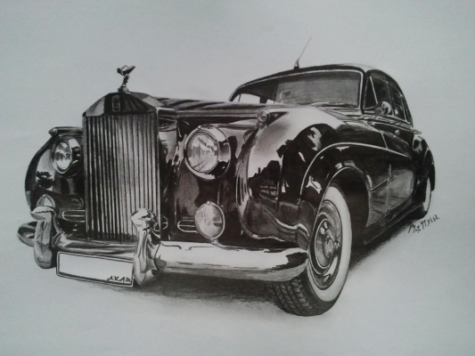 Silver Cloud 
Rolls Royce - Silver Cloud 1960 ... format A4
