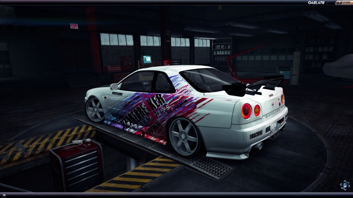 Skyline gtr R-34 v spec
taky mensi tuning Song : [url=http://www.youtube.com/watch?v=CndYCY1mghs] Body Rock[/url]
