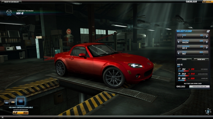 Mazda mx 5
MX 5 uz je ako vidite aj za IGC game cash dostupna ,velice dobra ovladatelnost ... je dobra hlavne do zataciek doporucujem kupit kto nechce a nekupuje Boosty .
Song : [url=http://www.youtube.com/watch?v=zDqslTY0bZA] I Only Want You[/url]
