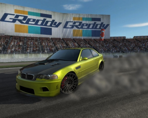 BMW E46 M3 drift
chcem vediet va??e n??zory no ... ur????ite ve????k???? disky a tak no ...
