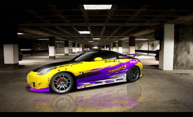 "First Fairlady"
---Nissan 350Z---

Worktime : 100 min.

36 layers....

Co este dodat?

[img]http://gallery.needforspeed.sk/albums/userpics/FD.jpg[/img]
