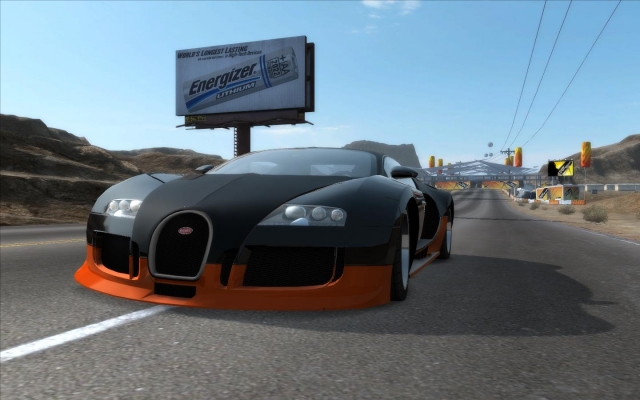 Bugatti Veyron 16.4 Super Sport
Taky experiment v ProStreet.
