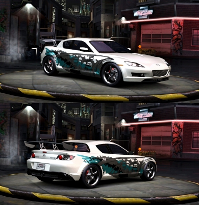 Rx-8 Drift
Sm????tim za grafou ... preto UG 2
 A zabite ma ale Rx-8 V ug 2 je bez body najkrajsia asi ..
