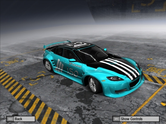 RX8
Adidas F50i car :)
