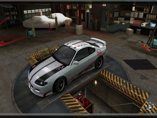 Nissan Silvia NFS World
Tak tu je moja silvia z NFS World som na 7 levely takze mam toho dost malo odomknute ale da sa robit aj s tym malo  :)
