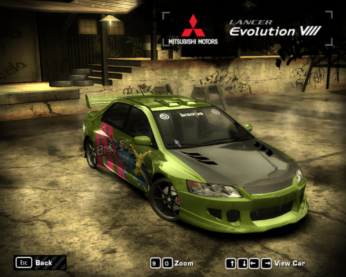 Mitsubishi Lancer Evo VIII by Mish0
Moj prvy tuning
