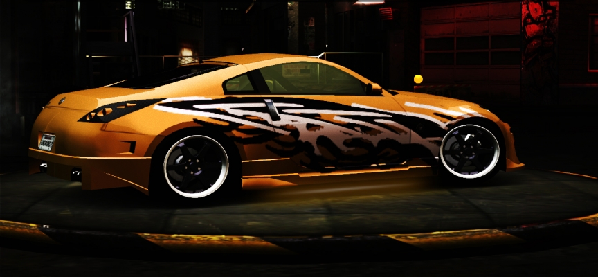 . Zorange .
Car : Nissan 350z
Game : NFS U2
. Old work.
Keywords: Nissan 350z frissco900