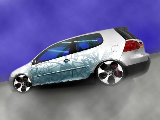 . Wazir .
Car : Golf GTi 
Game : NFS Pro Street
Keywords: frissco900 Golf