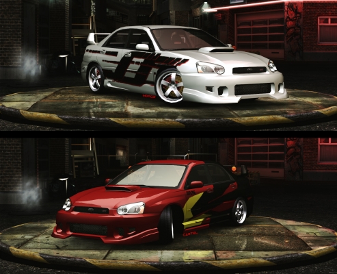 Subaru Impreza STI
ja VS Kamos pls nejake komenty
