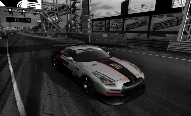 GT-R in race style
