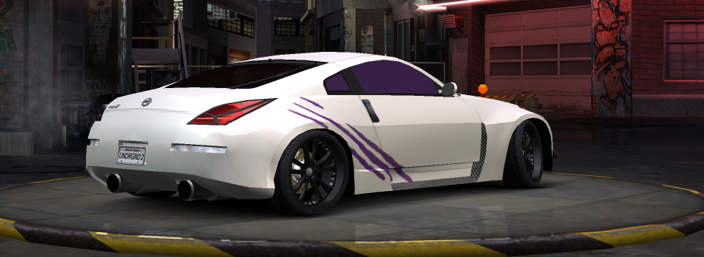 Nissan 350Z 
Jen tak :) Prosí­m koment

Keywords: Nfs underground 2 tuning nissan 350z white