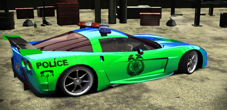 Cop Corvette
