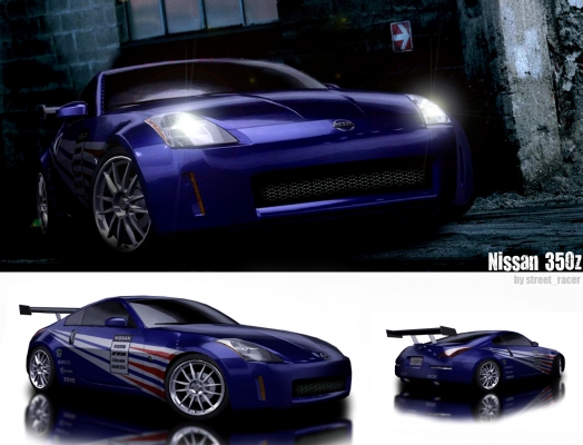 Nissan 350z Drift Style
konečne som dačo potunil... na aute som upravil mriežku v Photoshope
dufam že sa bude pačiť.... ENJOY :) :)

