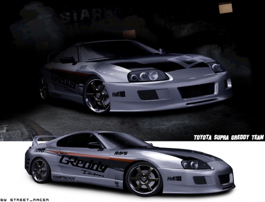 Toyota Supra Greddy Team
- moja nowa supra dla vas :-D
- komments + ratings 
