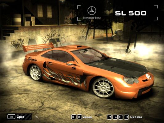 NFSMW SL 500
