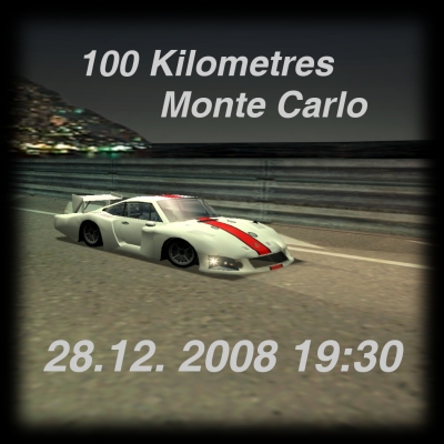 Need for Speed 5 Multiplayer Challange > 100 Kilometrov Monte Carlo
Vitajte!

Ďalší­m vyhláseným závodom je 100 kilometrov Monte Carlo. íno, pretekať sa bude približne sto kilometrov. Trate a počet kôl bude uvedený v presnom popise. Budeme mať možnosť výberu auta medzi 935/78 Moby Dick a 911 GT1 1998. Výsledky budú vyhlásené dvomi spôsobmi: 1. Nezávisle na použitom aute. 2. Prvý jazdec na oboch vyhlásených autách. Jazdiť sa bude tak isto ako pri Hillclimb Boxstery, na čas. Bude možnosť sa aj pretestovať. Pre viac info čí­tajte čalšie riadky. :-) 

[color=red][b]100 Kilometres Monte Carlo[/b][/color]
[i]S čí­m sa pôjde, aké bude možné nastavenie?[/i]
Máte možnosť výberu: buč s [b]Porsche 911 GT1 (rok 1998)[/b], alebo [b]Porsche 935/78 Moby Dick (rok 1978)[/b]. Auto je prí­stupné v Evolúcií­ hry. [b]Nastavenie auta (setup) bude možné.[/b]

[i]Ktoré trate sa pôjdu?[/i]
(Meno trate anglicky / jej smer anglicky / počet kôl)
[b]Monte Carlo 1 / Backward / 8 [/b]
[img]http://gallery.needforspeed.sk/albums/userpics/Porsche%202008-12-15%2018-55-34-84.jpg[/img]

[b]Monte Carlo 2 / Backward / 8 [/b]
[img]http://gallery.needforspeed.sk/albums/userpics/Porsche%202008-12-15%2018-56-01-54.jpg[/img]

[b]Monte Carlo 4 / Backward / 8 [/b]
[img]http://gallery.needforspeed.sk/albums/userpics/Porsche%202008-12-15%2018-56-08-07.jpg[/img]

[i]Ako sa hodnotí­ , bude bodovanie?[/i]
Nie, časy všetkých troch závodov sa spočí­tajú dohromady a vyhlási sa ví­ťaz. Výhlásený bude aj ví­ťaz jednotlivých aút, a to samostatne. 

[i]Kedy sa pôjde?[/i]
29.12. 2008 o 19:30. 

[i]Bude možnosť sa "oficiálne" pretestovať?[/i]
íno, testovací­ deň je stanovený na 21.12.2008 o 20:00. íščastní­k závodu sa ho môže zúčastniť. Oficiálne sa pôjde jedna testovacia jazda. Informácie:

(Meno trate anglicky / jej smer anglicky / počet kôl)
[b]Monte Carlo 5 / Backward / 8 [/b]
[img]http://gallery.needforspeed.sk/albums/userpics/Porsche%202008-12-15%2018-55-29-20.jpg[/img]

[i]Ako sa budem môcť pripojiť na server?[/i]
Server sa bude tvoriť spôsobom [b]"Peer to peer - IP"[/b]. IP adresu bude napí­saná v čalej v popise závodu, komentára organizátora, alebo si ju môžete vyžiadať cez ICQ, Jabber [url=http://gallery.needforspeed.sk/thumbnails.php?album=2731](viac kontakty)[/url]. V čalšom rade, pre chod multiplayeru a samotný chod v operačnom systéme Windows XP/ Vista je potrebné mať prí­slušné packy a patche. Stiahnuť si ich aj s návodom na inštaláciu môžete tu [b][url=http://gallery.needforspeed.sk/albums/Wonders/Porsche%20hamachi%20balik%20v3.rar]Link (RAR, 16,89MB) [/url][/b] (alebo [b][URL=http://file.qip.ru/file/69612879/c8f1e5bd/Porsche_hamachi_balik_v3.html]Link #1[/URL][/b]). Ak si chcete overiť, že vám to ide, tak nám dajte vedieť. Vyskúšame to. Naprí­klad aj cez testovací­ deň.

Popis závodu:
[b]100 kilometrov Monte Carlo[/b]
[i]MC1, MC2, MC4 back[/i]
[b]Test: 21.12.2008 o 20:00[/b]
[b][color=red]čŒas konania: 28.12.2008 o 19:30
Predpokladaný koniec závodu o 21:00[/color][/b]

Výsledky z každého závodu a celkové výsledku budú uverejnené v tejto galérií­.

[b]Zoznam prihlásených: (Å tart. čí­slo - Meno - Stajňa - Auto)[/b]
07 - Bubak - Joest Racing - 935/78
08 - Sway - Joest Racing - 911 GT1
09 - H2SO4 - Joest Racing - 911 GT1
13 - mr. - Pat a Mat Team - 911 GT1
16 - Drak - 911 GT1
98 - Vectra - CZ-SK Porsche Riders - 911 GT1
99 - Mademan - CZ-SK Porsche Riders - 911 GT1


[b]Kontakt:[/b]
Organizátor: ICQ 274840713 Jabber Bubak959@jabber.org

Keywords: Need for Speed 5 Multiplayer Challange > 100 Kilometrov Monte Carlo Moby Dick 935/78 1998 Porsche GT1 911 GT1-98 Le Mans