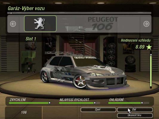 Peugeot 106 GTi Ghost tunning
Nevedel som ze take male auto sa da tak pekne spravit...
