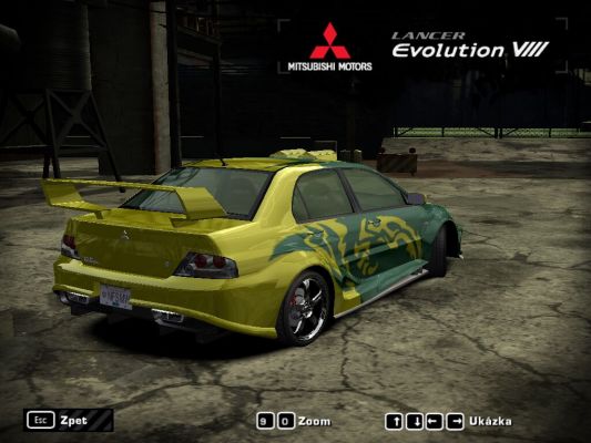 Evo 8 back
