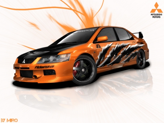 Lancer EVO IX [oRANgE] by Miro
[b]- toto je dnešná moja práca
- trvalo mi to niečo cez hodinu a pol 
- ten tieň mi moc nevyšiel ešte sa ho musí­m naučiť poriadne robiť
- prosí­m veľa komentárov [/b]

