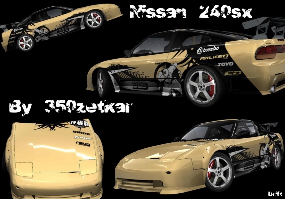 nissan 240sx
neviem ci sa vam bude takyto style pacit ale hodnotte pls
