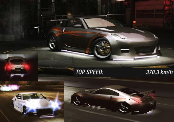 350Z AEM
Nissan 350Z
Drag edition
Keywords: Drag car 350Z Nissan NFSUG2 Underground 2 Underground2 Top speed Nitro Max