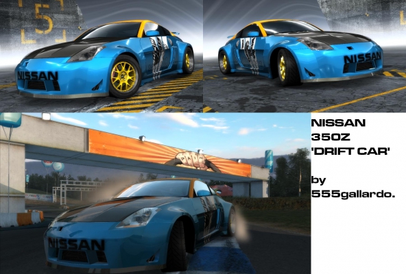 Nissan 350Z 'Drift Car'
Myslim ze je pekny. Trapil som sa nim aspon pol hodinu.
