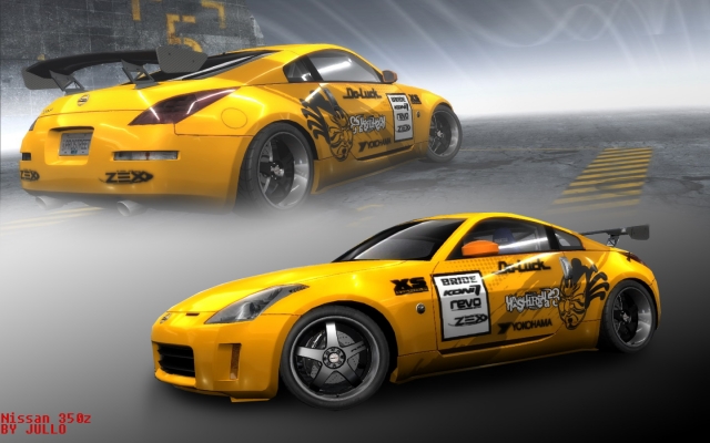 nissan 350 Z
 Nissan 350 Z light drift car....takze zas nieco odomna..montaz som robil ja..(widno) pls comments + rating :)
