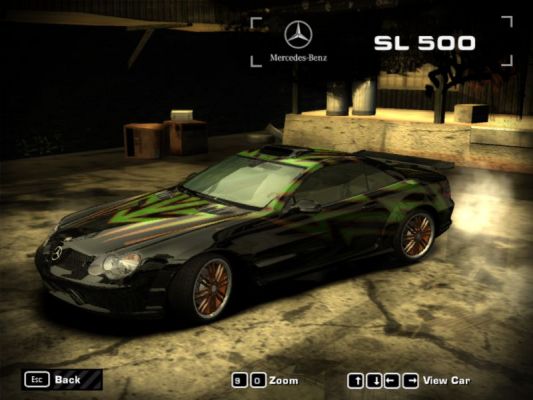 NFSMW SL 500
