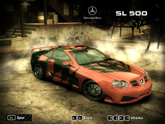 NFSMW SL 500
