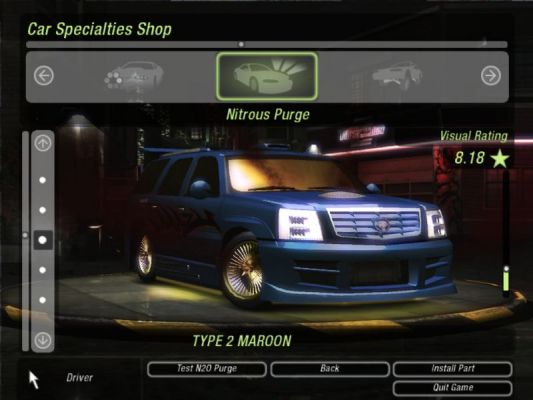 NFSU2 Escalade
