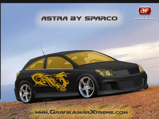 OPEL ASTRA VT
[url=http://img.auto.cz/autofun_cz/plakaty/2008-02/8opel_astra_opc.jpg]ORIGO TU[/url]
je trosku nerealnejsi ale snazil som sa aby bol dvojfarebny + chrom takze poprosim hodnotenia ;)
