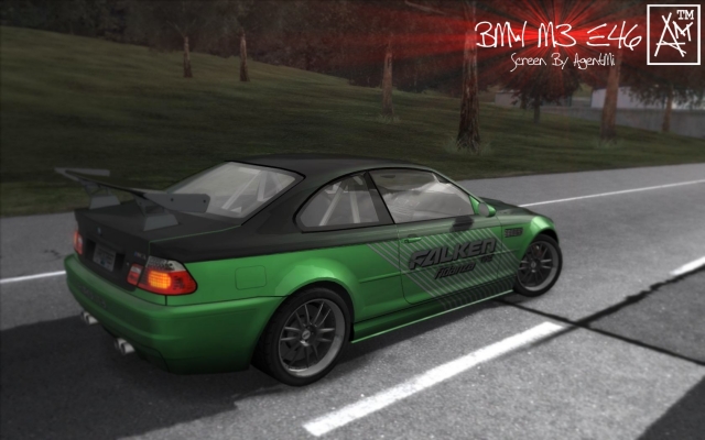 BMW M3 E46 
BMW M3 E46 
Designed for NFSG By AgentMi™
1680x1050 ♫
