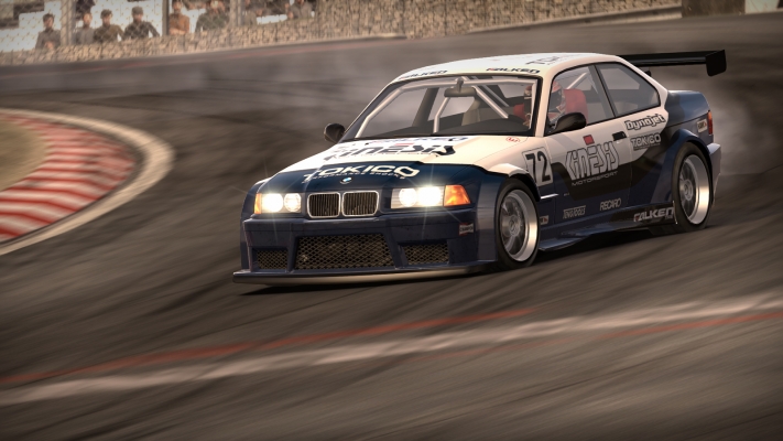 BMW M3 E36 Brands Hatch first turn 
