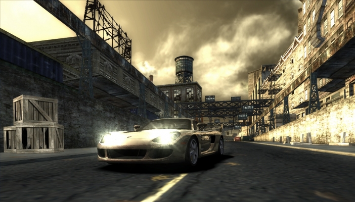 Porscche Carrera GT
Screenshot v industriálnom štýle

