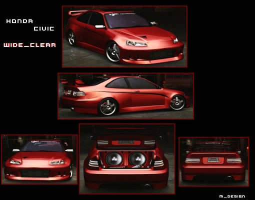 CIVIC WIDE_CLEAR by ME :-D m_DesiGn*
