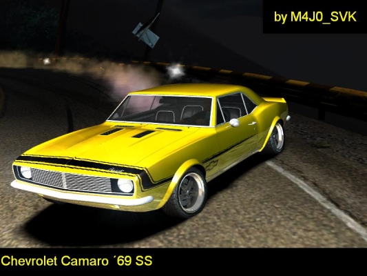 Chevrolet Camaro '69 SS

Komenty, prosim. THX
Keywords: Chevrolet Camaro SS screenshot