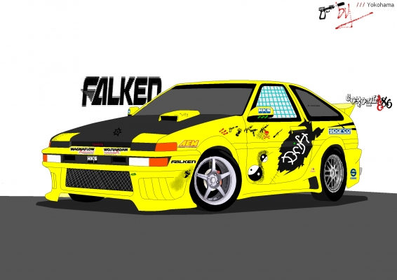 CorolLa AE86
bola nuda
