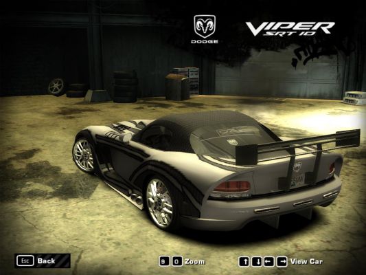 Dodge Viper rear
