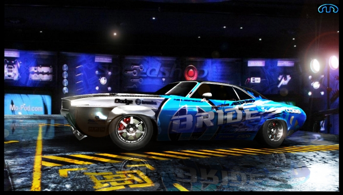 ..Mopar D1...
takze dodge challenger v prevedeni mopar D1....decal mopar v pro street nieje tak som ho nahradil decalom bride....dufam ze to neni take zle.....snazil som sa o taky moderny wallpaper auta...nech sa lubi 
