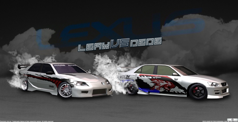 Lexus IS 300 duel
[b]LAVE UFO:[/b] LEAX         [b]PRAVE AUTO:[/b] DEDE

[b]Press:[/b] LEAX
[b]Vyzyvatel:[/b] LEAX
[b]Duel:[/b] LEAX vs DEDE

Poprosil by som priblizit
Dakujeme za komenty

P.S. nic v tom realisticke nehladajte je to len taky press kde auta robia burnout
Keywords: lexus duel is 300 leax dede