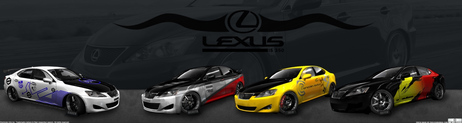 Lexus IS 350 duel
Press: LEAX
Vyzyvatel: Crack
Duel: Crack VS Wegeta VS Julo VS Astek

Keywords: duel lexus is 350 pro street