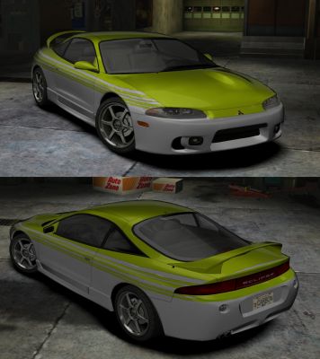 Mitsubishi Eclipse
Mitsubishi Eclipse 
Decent design
