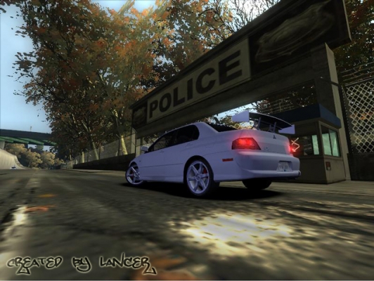 Evo VIII in front of police station
Nuda, amaterske :) 
Keywords: Evo VIII