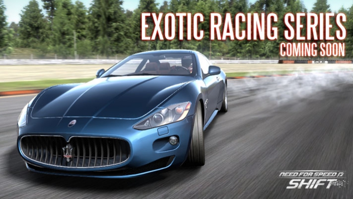 Exotic Racing Series DLC
Nove DLC pre Xbox 360 a PlayStation 3, ktore vyjde 18. marca 2010 bude stat 10$ na PSN alebo 800MS bodov v sluzbe Xbox LIVE.
[b]Obsah DLC:[/b]
7 Exotickych vozidiel - McLaren MP4-12C, Gumpert Apollo, BMW M1, Maserati GranTurismo, Alfa Romeo 8C Competizione
1 nova trat - Riviera (pravdepodobne v Taliansku)
50 novych zavodov.

[b]Ďalsie screenshoty:[/b]
[url]http://cdn.needforspeed.com/image/image_gallery?uuid=0f39466c-f7b5-4ecf-877b-33856d06b3c3&groupId=10136&t=1268206691892[/url]
[url]http://cdn.needforspeed.com/image/image_gallery?uuid=fa78f285-8597-427e-b8ce-c9e7f35715ba&groupId=10136&t=1268206691879[/url]
[url]http://cdn.needforspeed.com/image/image_gallery?uuid=9f67c3a6-2e5d-4ee6-96b9-bdefc0d4a1df&groupId=10136&t=1268156813462[/url]
[url]http://cdn.needforspeed.com/image/image_gallery?uuid=e0b93155-9597-4bc9-9150-4533e0508e9d&groupId=10136&t=1268156813474[/url]
[url]http://cdn.needforspeed.com/image/image_gallery?uuid=d400e25d-df9c-4b1f-8f67-4515906d7686&groupId=10136&t=1268156813443[/url]

[b]//EDIT 18:43[/b] - Video trailer na ERS DLC: http://www.youtube.com/watch?v=VKXvuID2yT4

