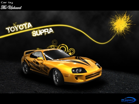 Toyota Supra
Car made by (Friend) : The Unheard
Press made by: Kaper (me) =) ...
Enjoy ... Comenty plix ...
