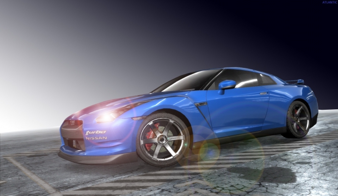 Nissan GT-R R35
trocha som sa nudil v PS :)

